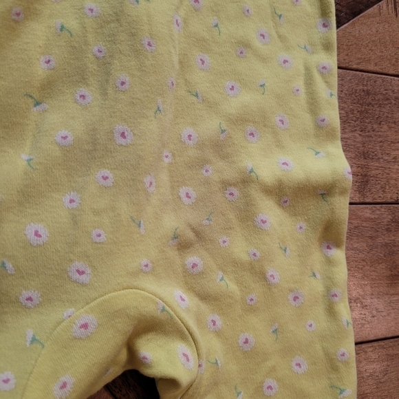 George bodysuit 18-24 month yellow with flowers - Picture 6 of 11
